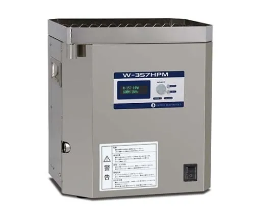 61-0173-90　［Discontinued］High-Frequency Desktop Ultrasonic Cleaner　W-357HPM