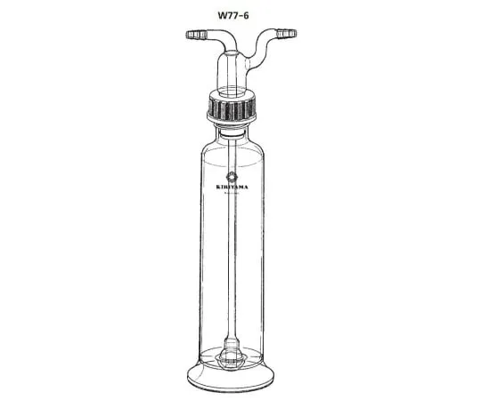 64-1066-89 Variable wash bottle Standard Type W77-6-1