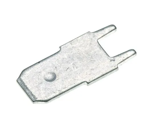 63-4641-83 RS PRO Grey Uninsulated Spade Connector, 7.9 x 6.4mm Tab Size 534-834