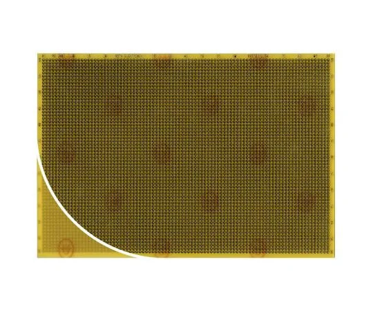 63-4844-91　［Discontinued］RE240-LF, Single Sided Matrix Board FR4 with 61 x 87 1mm Holes, 2.54 x 2.54mm Pitch, 233.4 x 160 x 1.5mm　RE240-LF