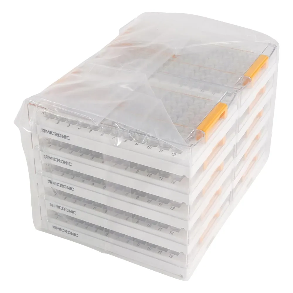 4-1087-01 Cryotube with 2D Barcode External thread 0.3 mL Rack MP52702