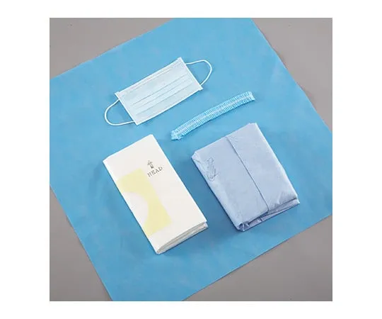 61-7357-65 MSB Precaution Set 1218AT9-M (Surgical Mask, Mob Cap, Surgical Gown M) 55004