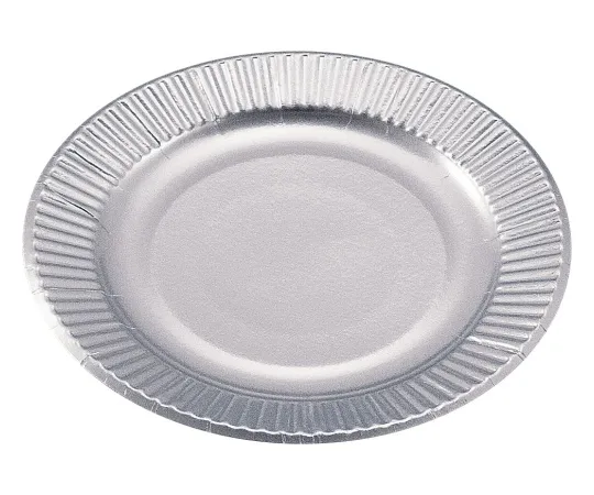 62-6539-98 Paper Plate Silver Plate (100 Sheets) No. 4