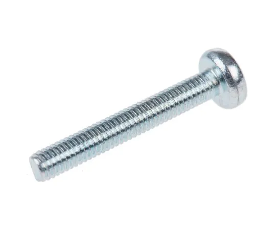 63-4647-37 RS PRO, M3 Pan Head, 20mm Steel Pozidriv Bright Zinc Plated 560-625