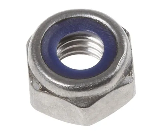 63-4639-03 RS PRO, M6, Plain Nylon Insert Lock Nut 521-945