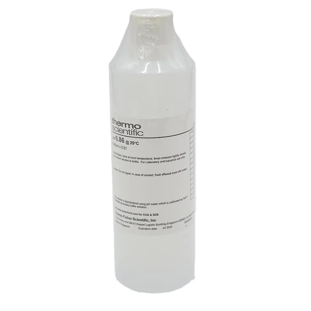 1-5298-02 Lacom Tester Calibration Solution Ph6.86 480mL Bottle ECBU686BT