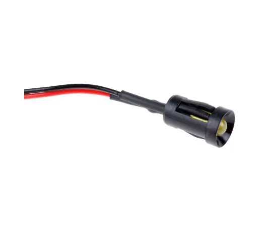 63-4585-20 RS PRO Yellow Indicator, 24 V dc, 8mm Mounting Hole Size, Lead Wires Termination 204-114