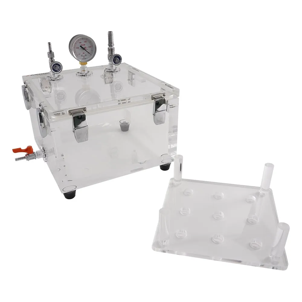 3-6773-01 Vacuum Desiccator for Leak Test 300 x 300 x 220 VRT