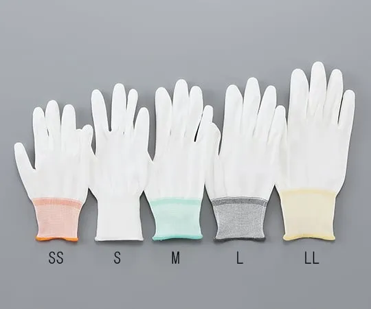 3-7378-02 ASPURE PU Cool Gloves Palm High Grip L 10 Pairs/Bag