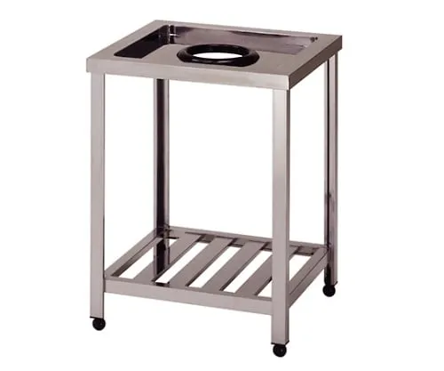 61-4438-84 Dust Stand with Duckboard 450 x 450 x 800 KTD-450