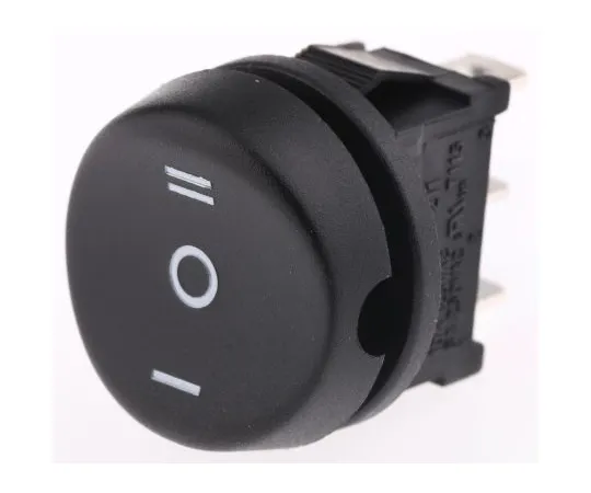 63-4618-99 RS PRO Single Pole Double Throw (SPDT), On-Off-On Rocker Switch Panel Mount 419-776
