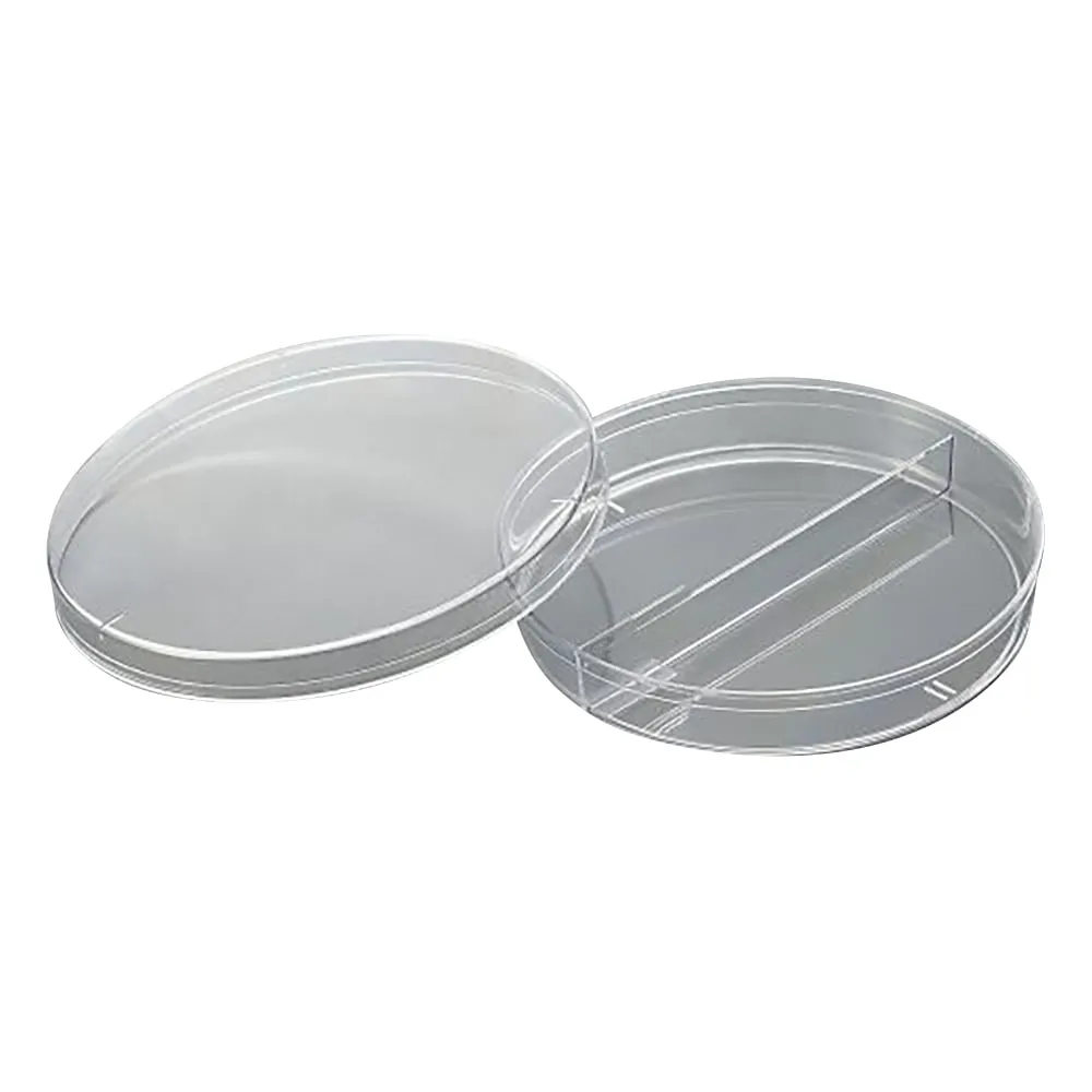 4-418-01 Split Petri Dish 2 Sections 500 Pieces 25384-304