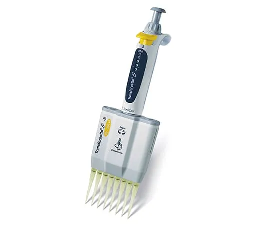 61-9709-87　［Discontinued］Treff Transferpette S 8ch Pipette 0.5 - 10μl　96.10688.00.1