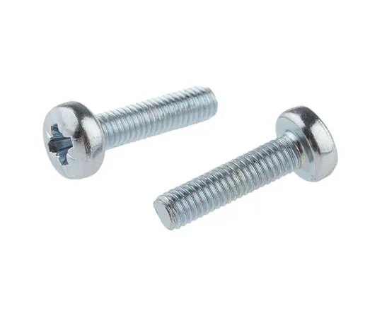 63-4647-35 RS PRO, M3 Pan Head, 12mm Steel Pozidriv Bright Zinc Plated 560-603