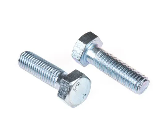 63-4599-28 Clear Passivated, Zinc Steel Hex Bolt, M12 x 40mm 279-767