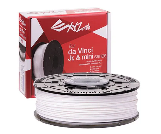 63-4021-44 Da Vinci nano & mini & Jr. Dedicated Tough PLA Filament White RFPLEXJP01K