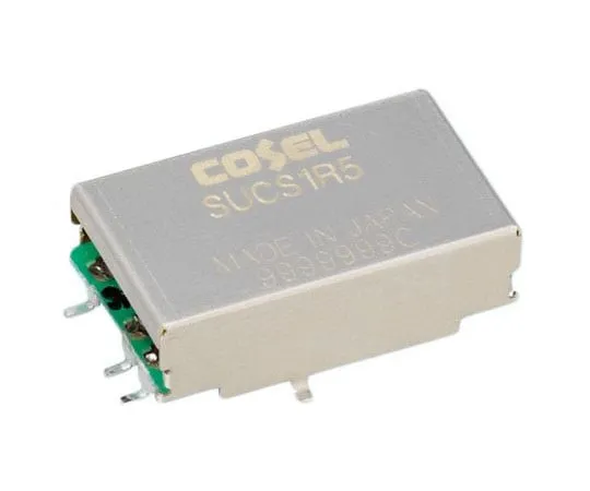 63-4140-01 Cosel 1.5W Isolated DC-DC Converter Surface Mount, Voltage in 4.5 → 9 V dc, Voltage out 5V dc SUCS1R50505BP