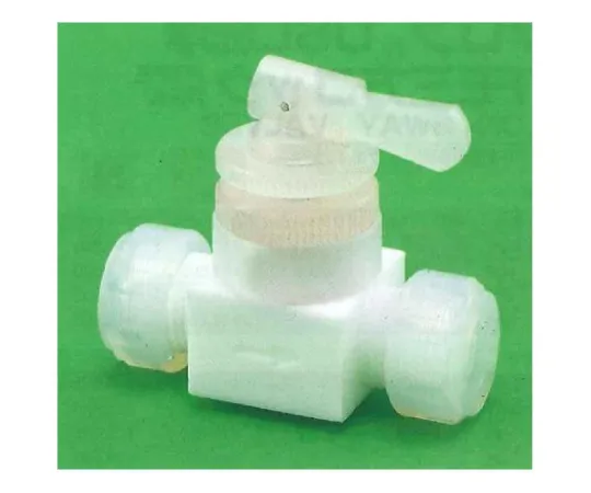 62-7084-88　［Discontinued］USL-PTFE Cleaning Toggle Valve Straight Type 6φ 00U-178-01　00U-178-01