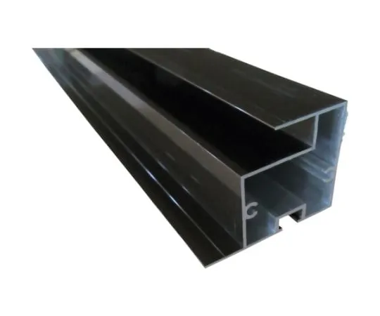 64-4999-96　［Discontinued］Top and Bottom Frame for Corrugated Plates Bronze 2.4 m　BA177B