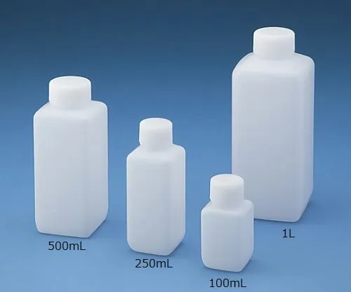 15-4301-55 J Bottle Square Type Narrow-Mouth 100mL Sterilized 1543-01