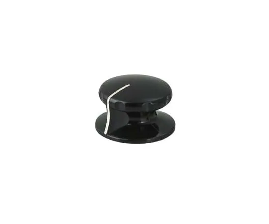 63-3159-18 Knob PHI. 22 With Black Indicator Line Shaft Diameter PHI.6 K-2195-EXS