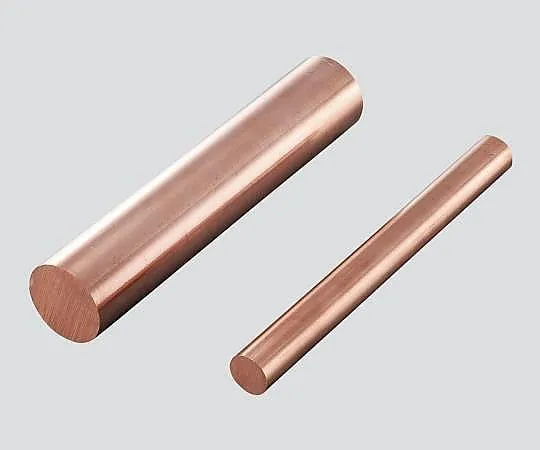 3-2873-01 Round Tough Pitch Copper Bar φ20 x 100 MRCUT-dim.20x100