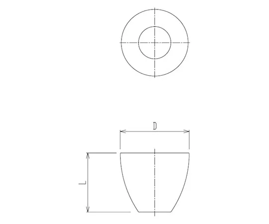 64-5086-75 Quartz Crucible Royal Berlin 15 mL 1020-15