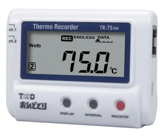 62-5001-28 Temperature Data Logger (Thermocouple/Wired LAN Type) TR-75NW