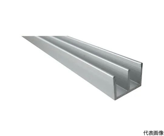 64-5010-73 Aluminum Mold E-Type Rail Top 12 x 8 Silver 1 m FM180S