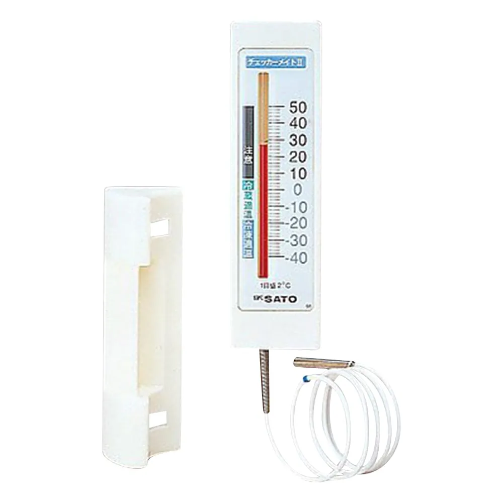2-4708-01 Refrigerator Thermometer (Checker Mate II) 1 Needle Type 1716-00 571