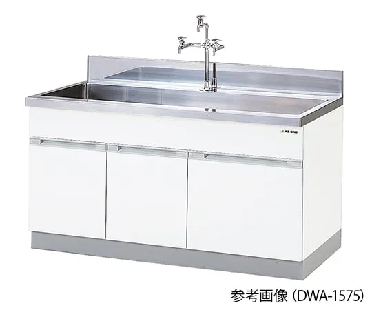 3-7745-01 Sink Stainless Steel (SUS304) 600 x 600 x 800mm DWA-660