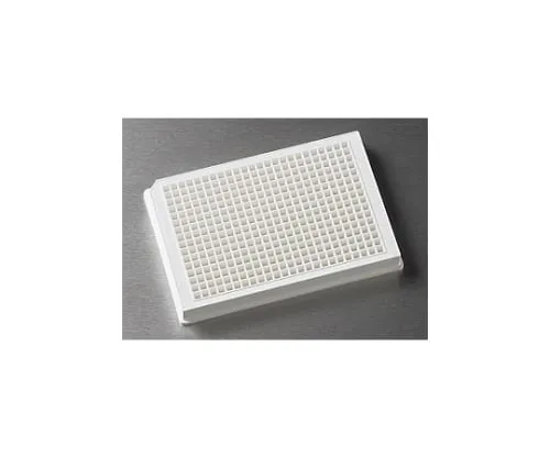61-4688-79 384 Well Solid Plate Low Flange White Flat Bottom No Processing No Sterilization without Cover 3572