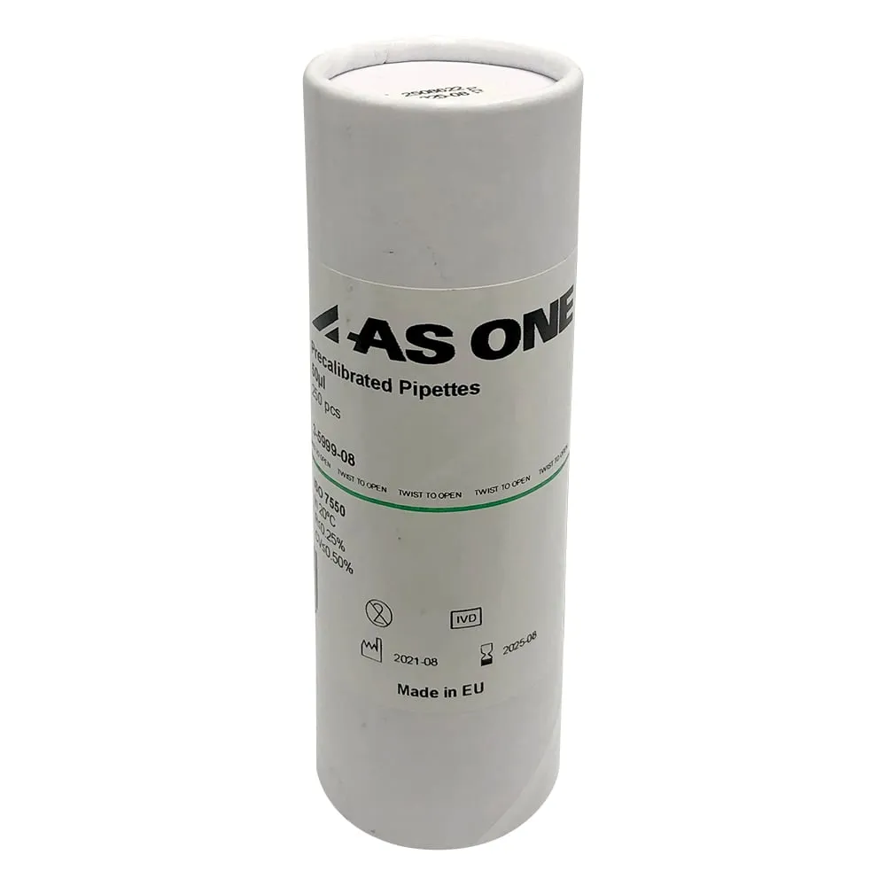 3-5999-08 Pre-calibrated Pipette 50μm 250 Pieces -