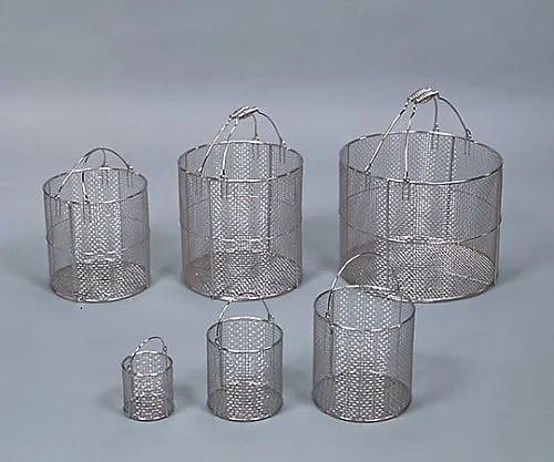 61-3521-13 SS100 Round Cleaning Basket 100φ x 100(H) SS100