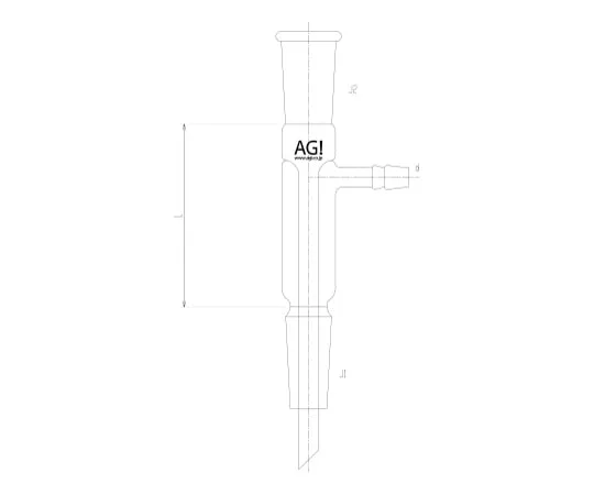 62-2094-83 Decompression Connecting Tube with Inner Tube 2528-1L
