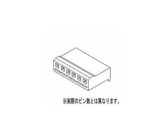 63-3134-07 Housing Poles for 3.96 mm Pitch Wire to Board 3 (10 pieces) 5195-03*10