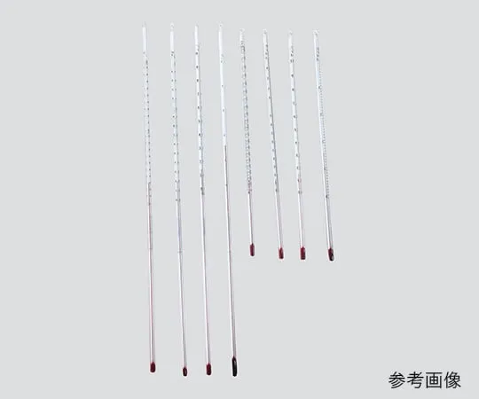 3-5577-01-20 Long Red Alcohol Thermometer 50 ℃ 450mm With Calibration Certificate