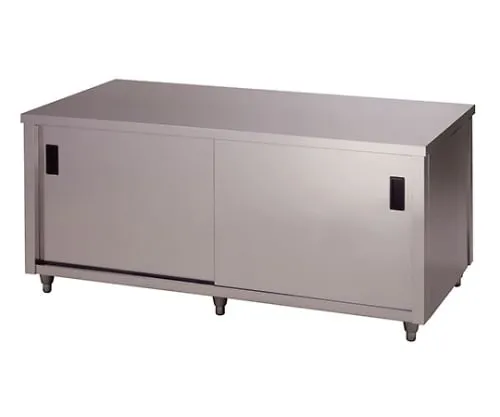 61-4435-72 Stainless Steel Storage (Double-Sided Double Sliding Door) 900 x 600 x 800 ACW-900H