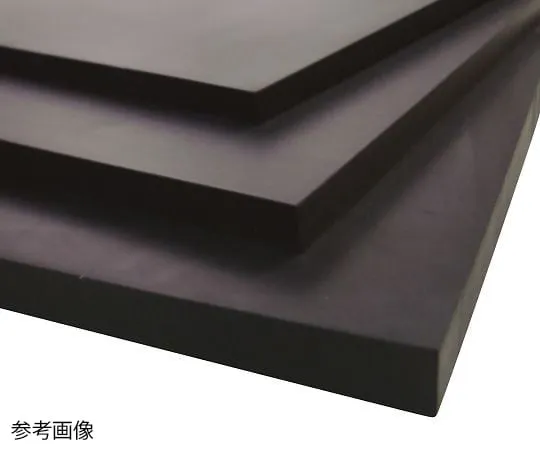 4-1374-01　［Discontinued］Fluororubber Sheet Thick Type A Durometer 500 mm　□500×6