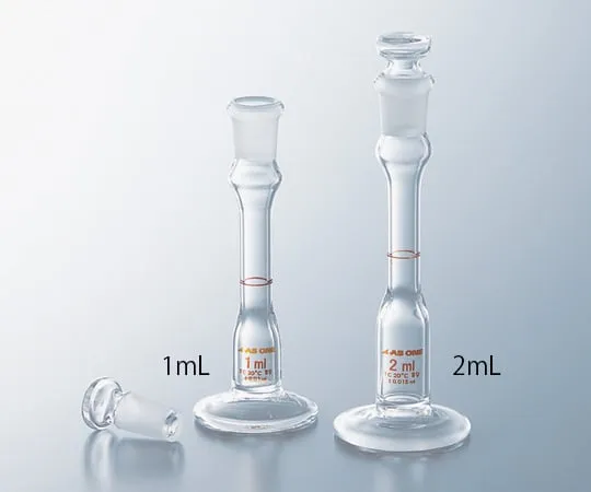 1-8582-01-57 Volumetric flask with Stand, White 1 mL with Chinese version, Calibration Certificate