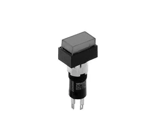 63-3098-22 Illuminated pushbutton switch (Rectangle, Operating Unit: Red) A3DJ-90B1-00ER