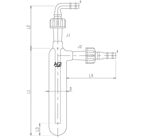 65-2346-22 Trap I Type (Hose Separable Type) Φ 30 4143-30200