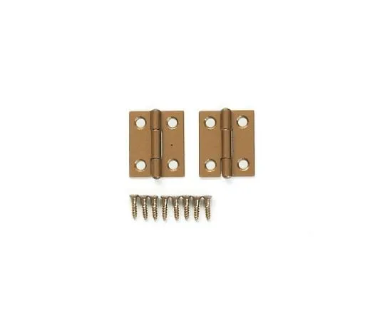 4-277-01 Rectangular Hinge Gold 25mm 2 Pieces