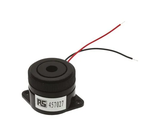 63-4627-49 RS PRO 95dB, Panel Mount Continuous Internal Piezo Buzzer 457-027