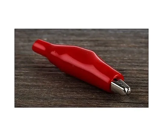 63-2998-46 RS PRO Crocodile Clip, Nickel-Plated Steel Contact, Red 483-843
