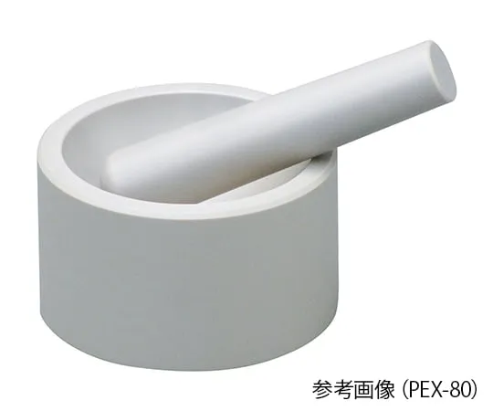 3-7616-01 PEEK Mortar (With Pestle) Inner Dimensions φ50 x 20mm PEX-60