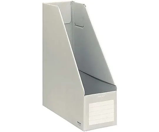 61-0567-38 File Box S A4 Capacity Width 94mm Gray フ-E450M