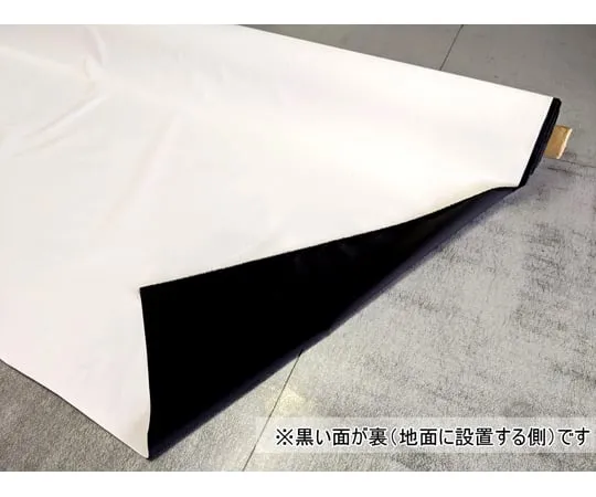 64-9303-58 Super Powerful Typhoon Waterproof Sheet (Super Powerful Waterproof Fabric) Lining Black Ver. Typhoon width 1460 mm x length 1 m