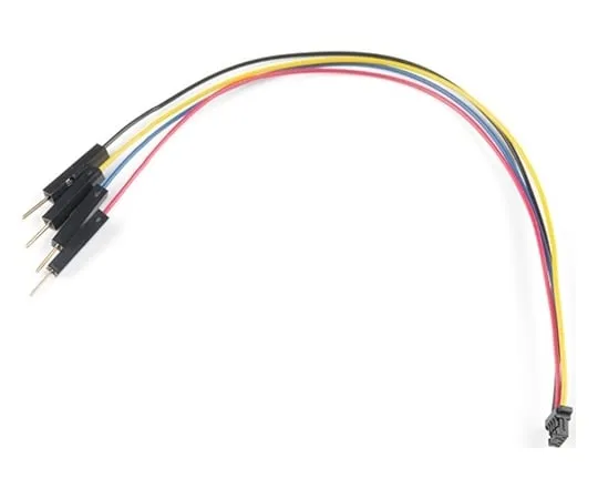 67-0425-43 Qwiic Cable - Breadboard Jumper (4-pin) PRT-14425