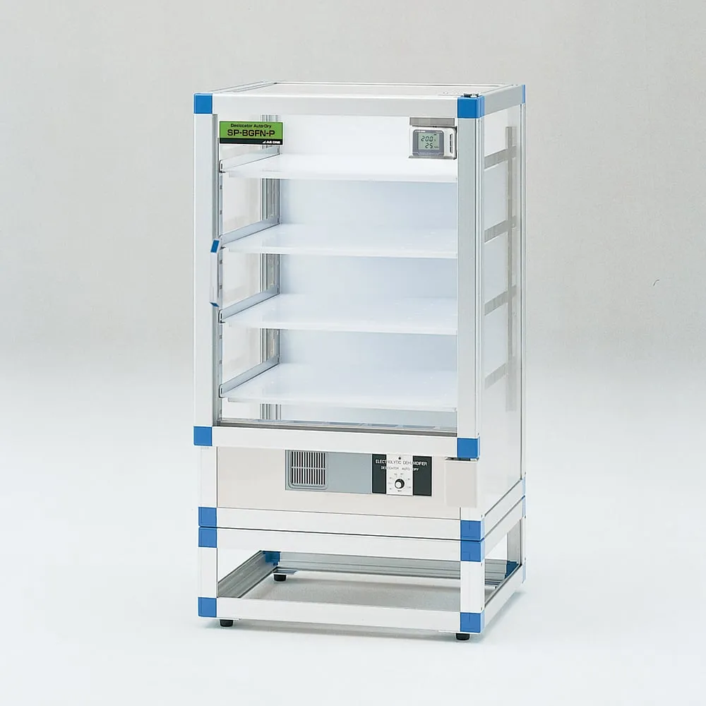 1-5504-41-20 Auto Dry Desiccator BG/FN 574 x 524 x 1065 mm Reinforced Plastic Shelf Board with Calibration Certificate SP-BGFN-P